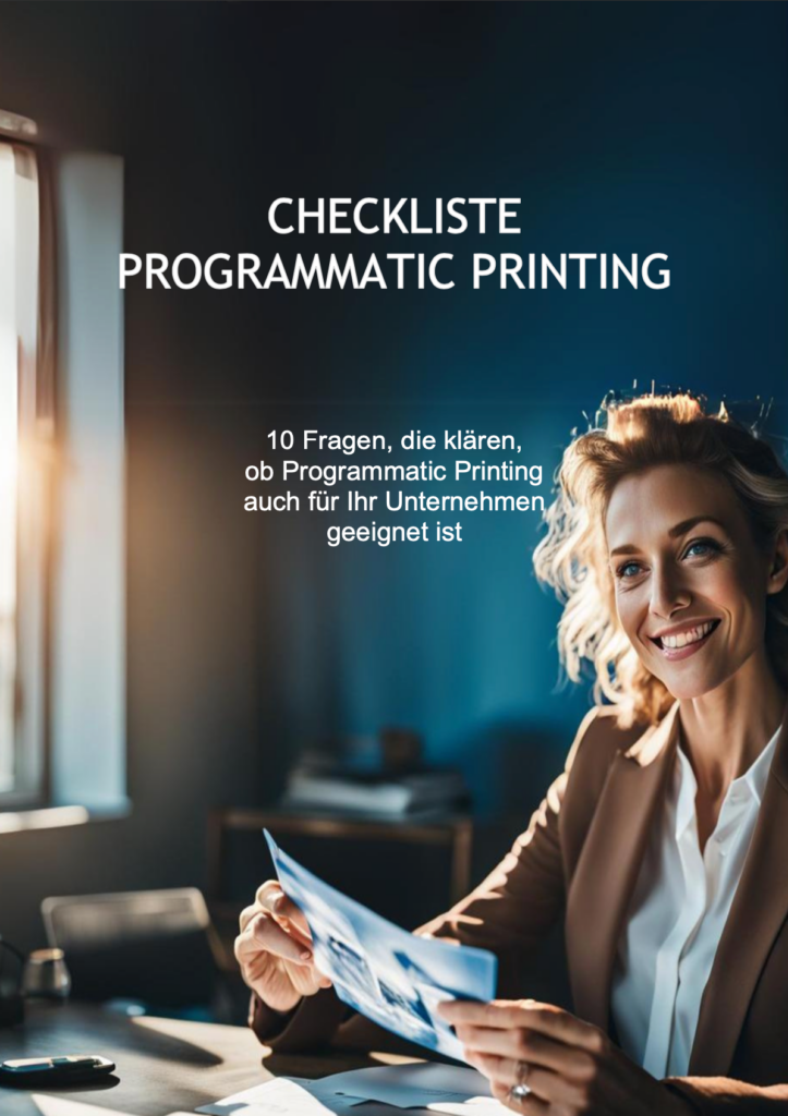 Checkliste Programmatik Printing für Unternehmen